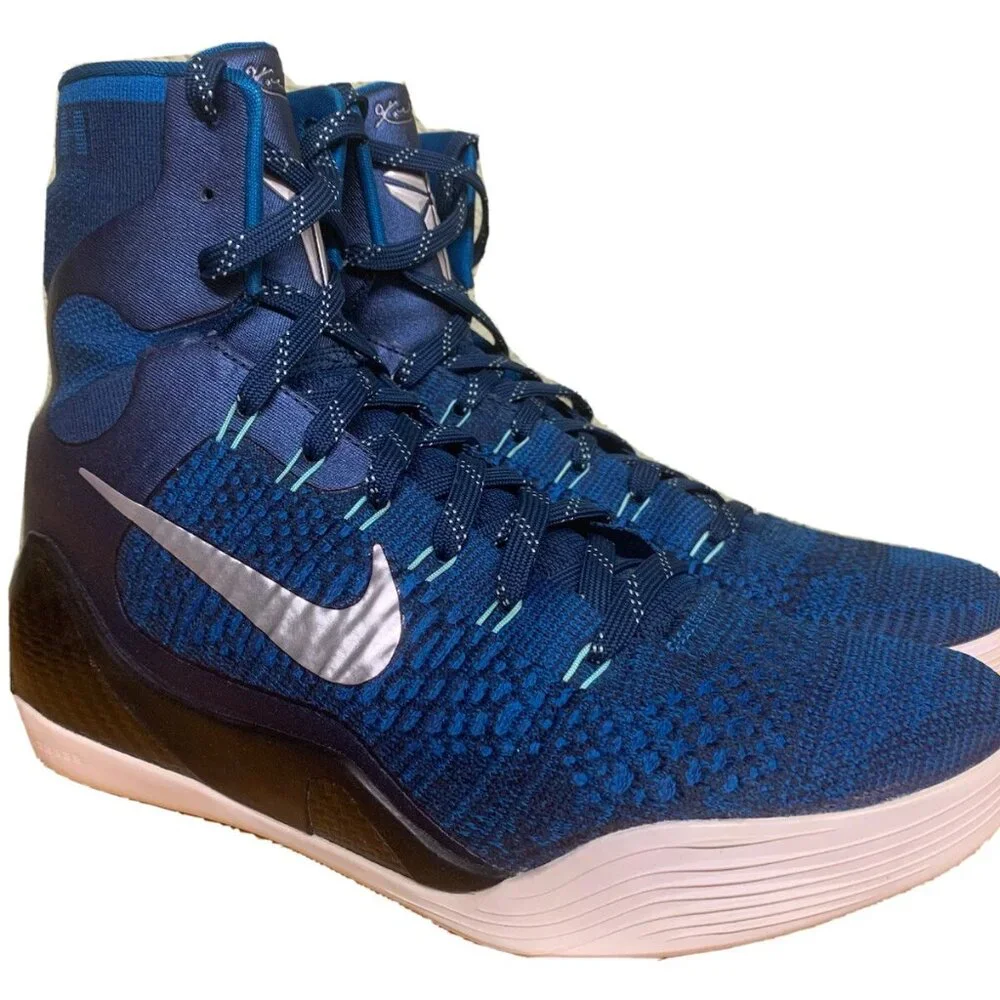Size 9 - Nike Kobe 9 Elite Brave Blue 2014‎